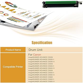 Amazon.com: Drum Unit Compatible with Canon imageRUNNER